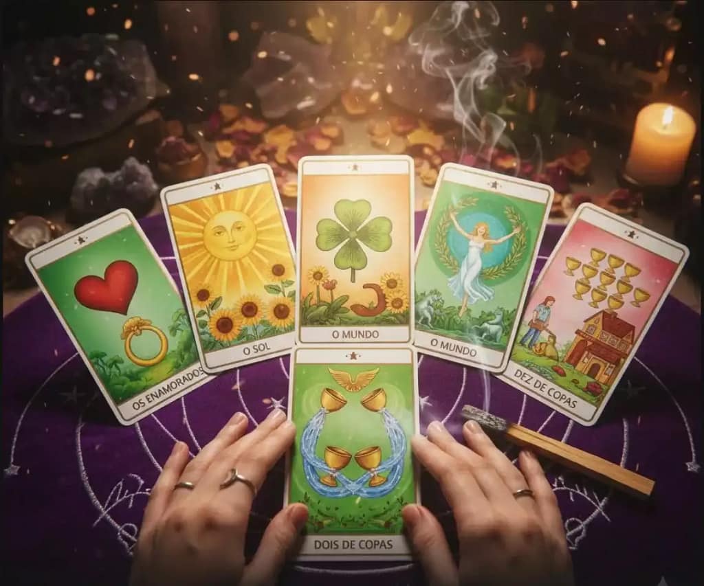 5 Cartas do Tarot para o Amor: Guia de Mudanças Positivas
